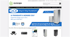 Desktop Screenshot of eurocapa.com